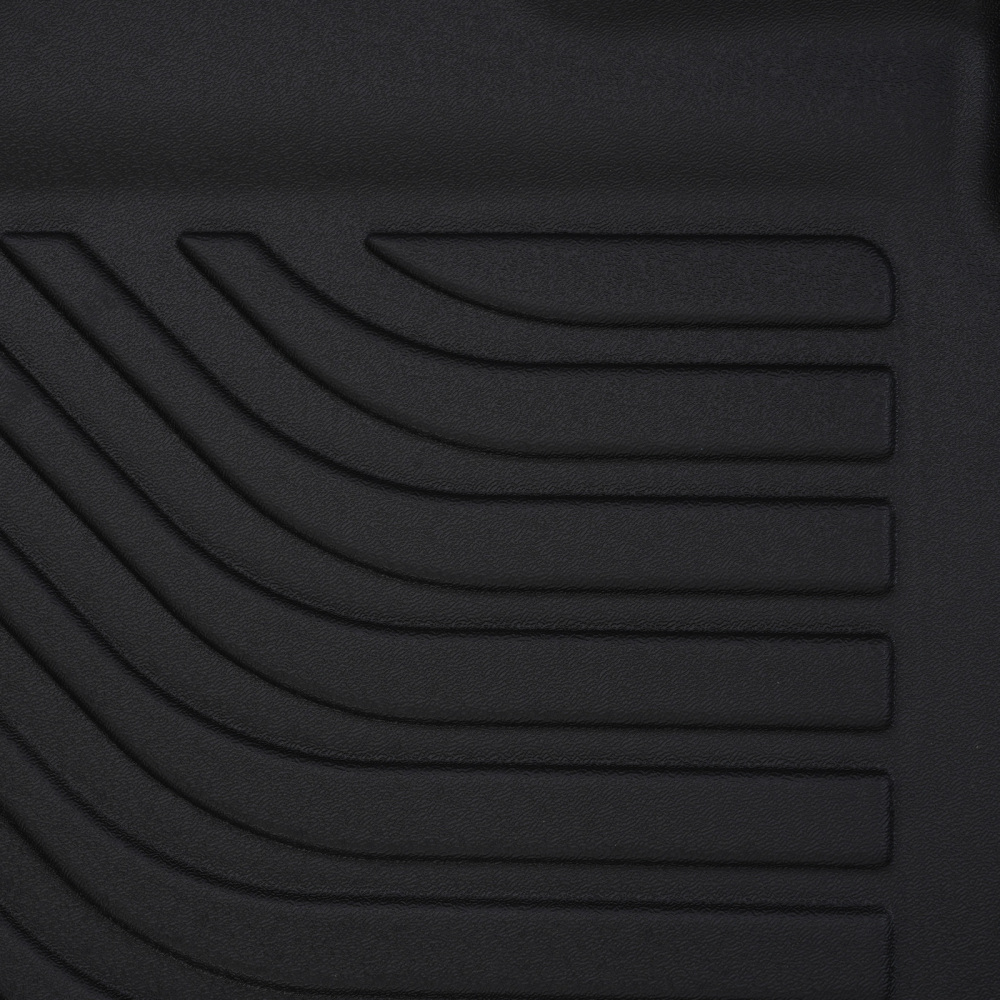 All-Weather Floor Mats Liner compatible for Chevrolet Blazer 2019-2024 TPE Black Waterproof