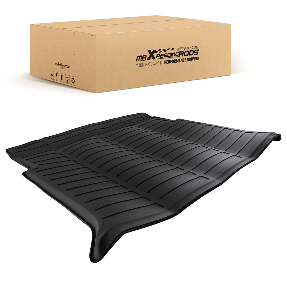 All Weather Black Cargo Liner compatible for Chevrolet Blazer 2019-2024 TPE Trunk Bed Mat