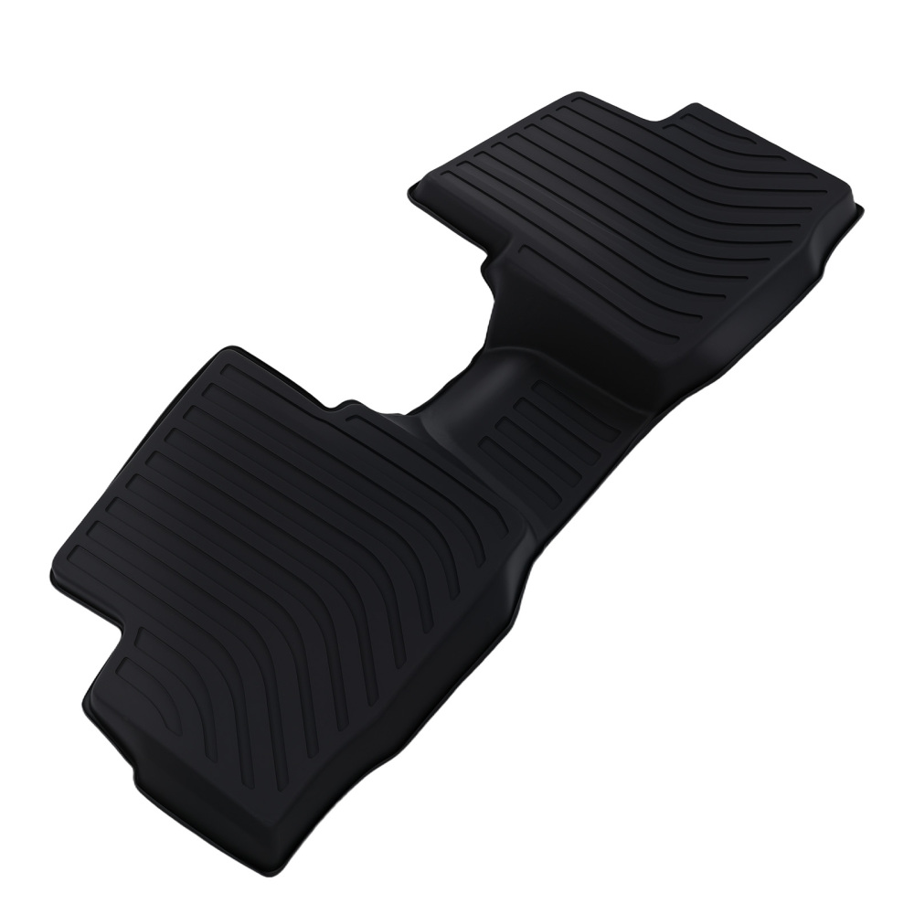 All-Weather Floor Mats compatible for Chevrolet Cruze 2016-2019 Black TPE Rubber Set