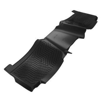 Black Floor Mats compatible for Chevy Silverado GMC Sierra 1500 2500 Crew Cab 1999-2007