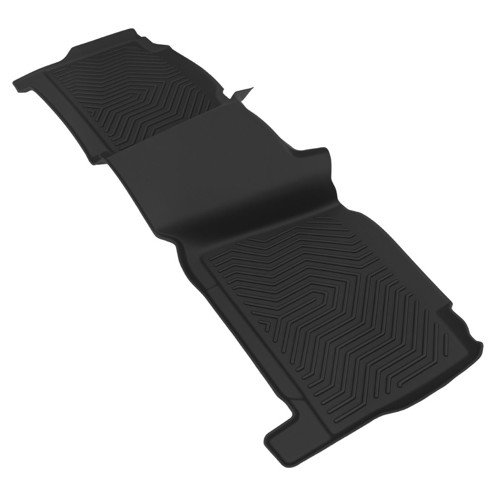 Black Floor Mats compatible for Chevy Silverado GMC Sierra 1500 2500 Crew Cab 1999-2007