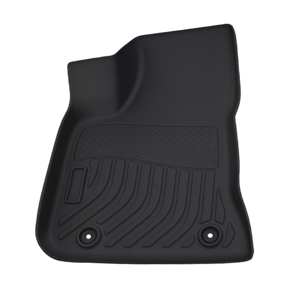 All-Weather Black Floor Mats compatible for Dodge Charger AWD 2011-2023 TPE Custom Fit