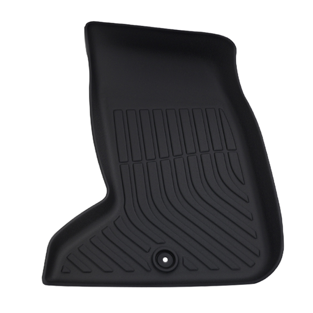 All-Weather Black Floor Mats compatible for Dodge Charger AWD 2011-2023 TPE Custom Fit
