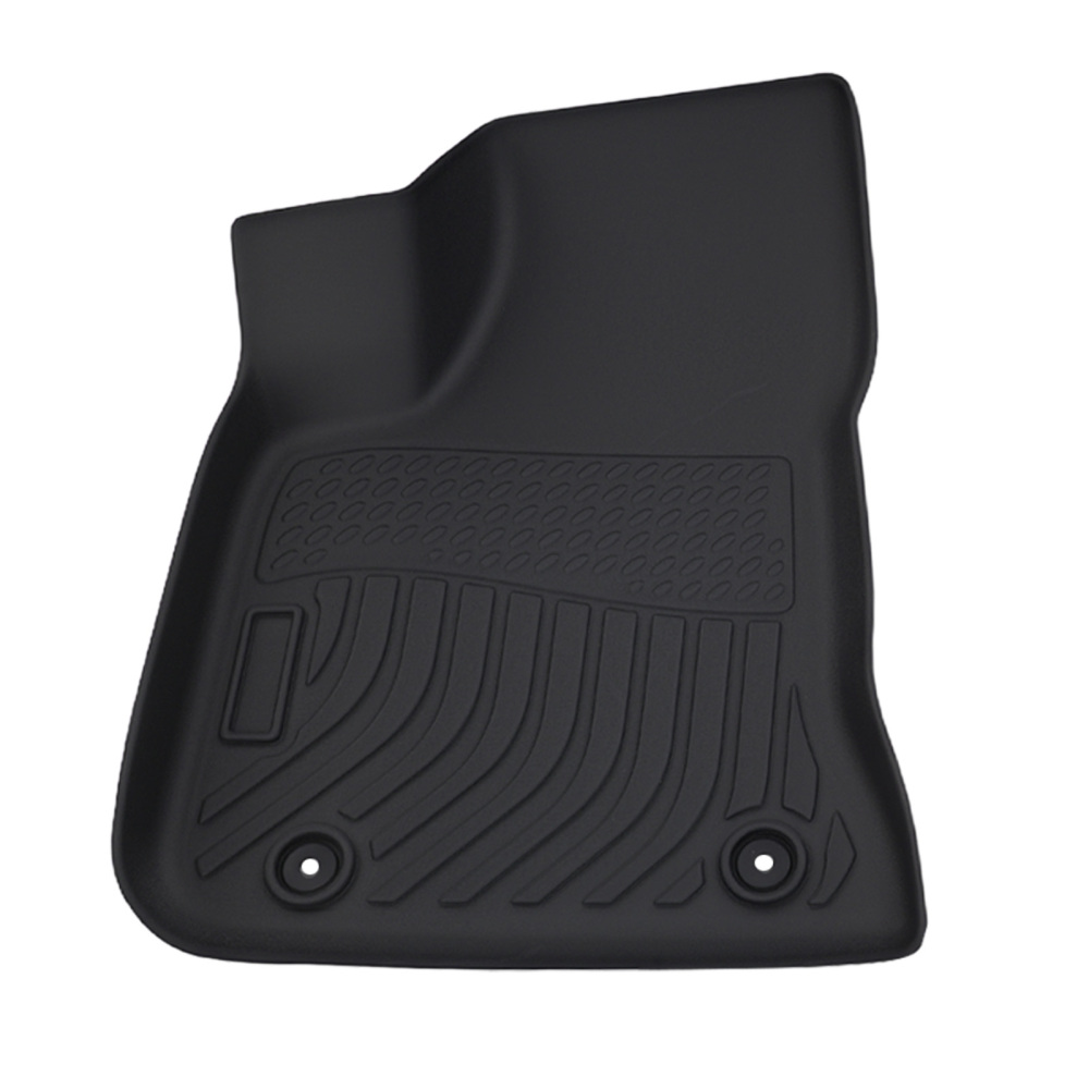 All-Weather Black Floor Mats compatible for Dodge Charger AWD 2011-2023 TPE Custom Fit