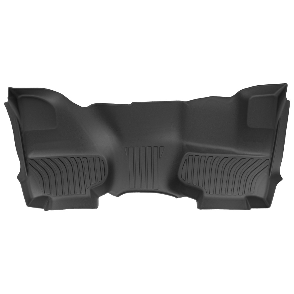 All-Weather Floor Mat Set compatible for Silverado 2500HD 2015-2019 Heavy Duty Rubber