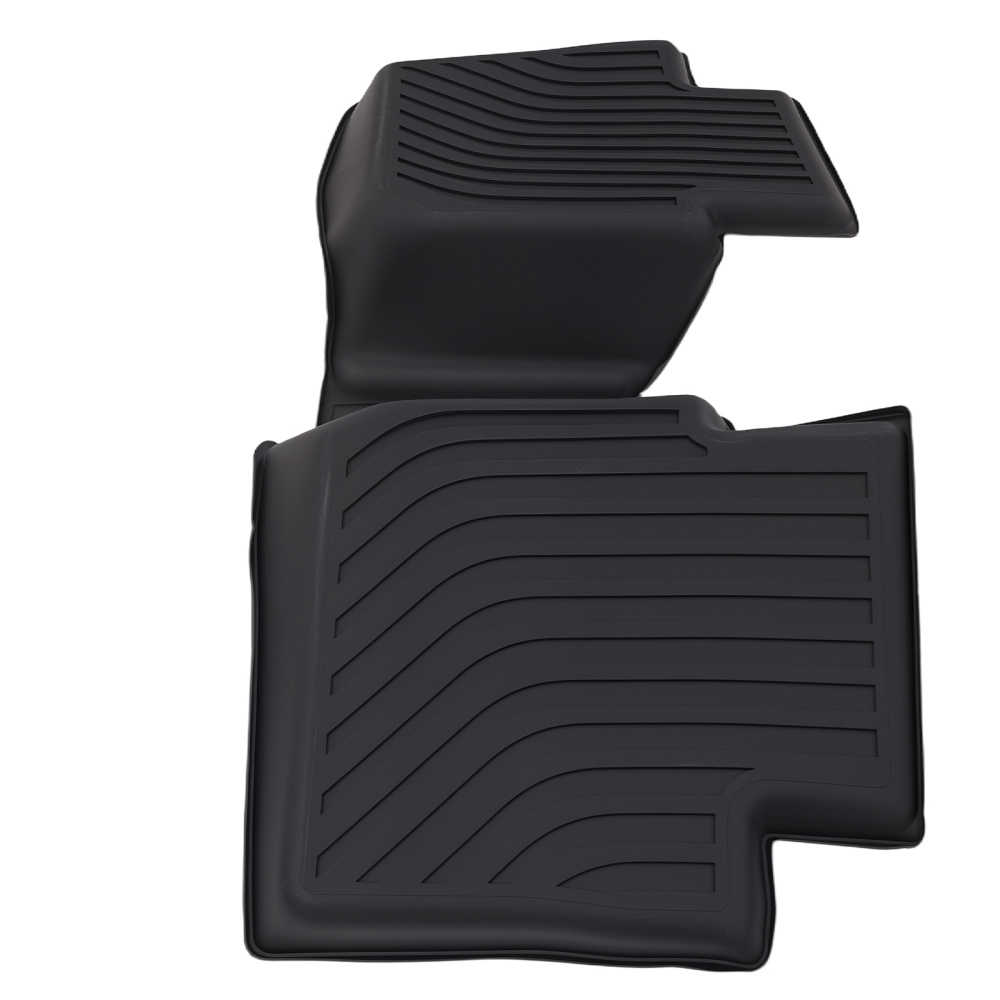 All-Weather Black Floor Mats Liner compatible for Chevrolet Impala 2014-2020 TPE Car Carpet