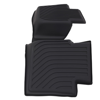 All-Weather Black Floor Mats Liner compatible for Chevrolet Impala 2014-2020 TPE Car Carpet