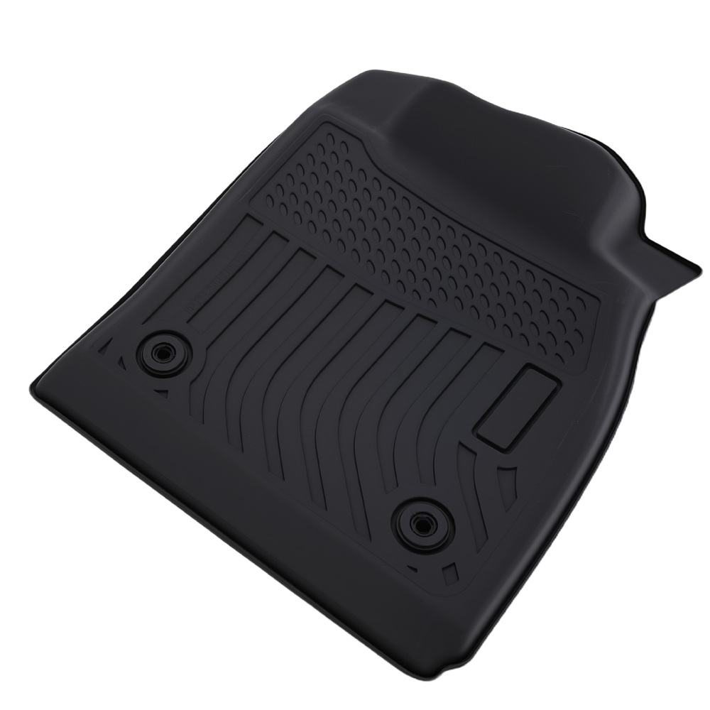 All-Weather Black Floor Mats Liner compatible for Chevrolet Impala 2014-2020 TPE Car Carpet