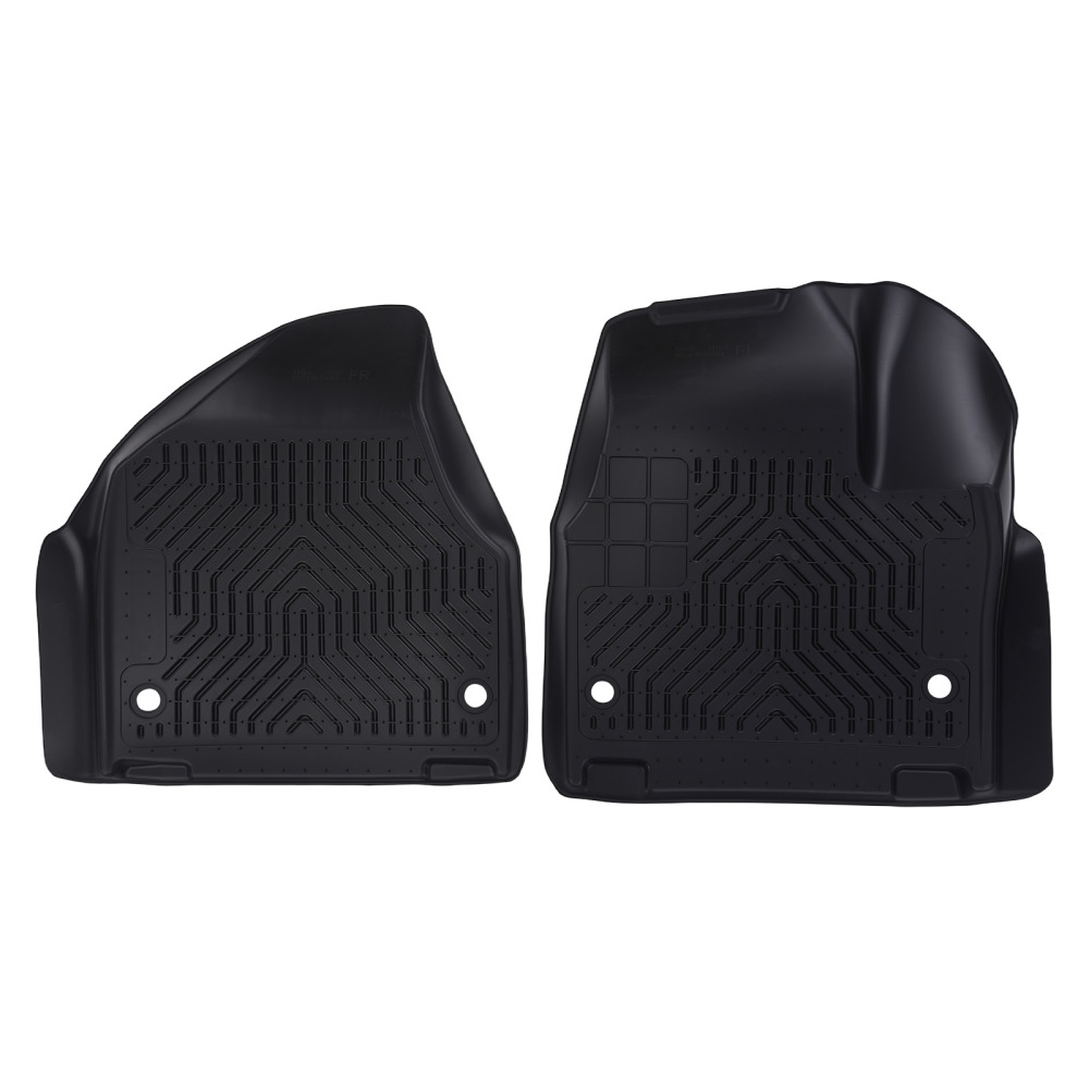 All Weather Floor Liners compatible for Chrysler Pacifica 2017-2025 TPE Black Car Mat