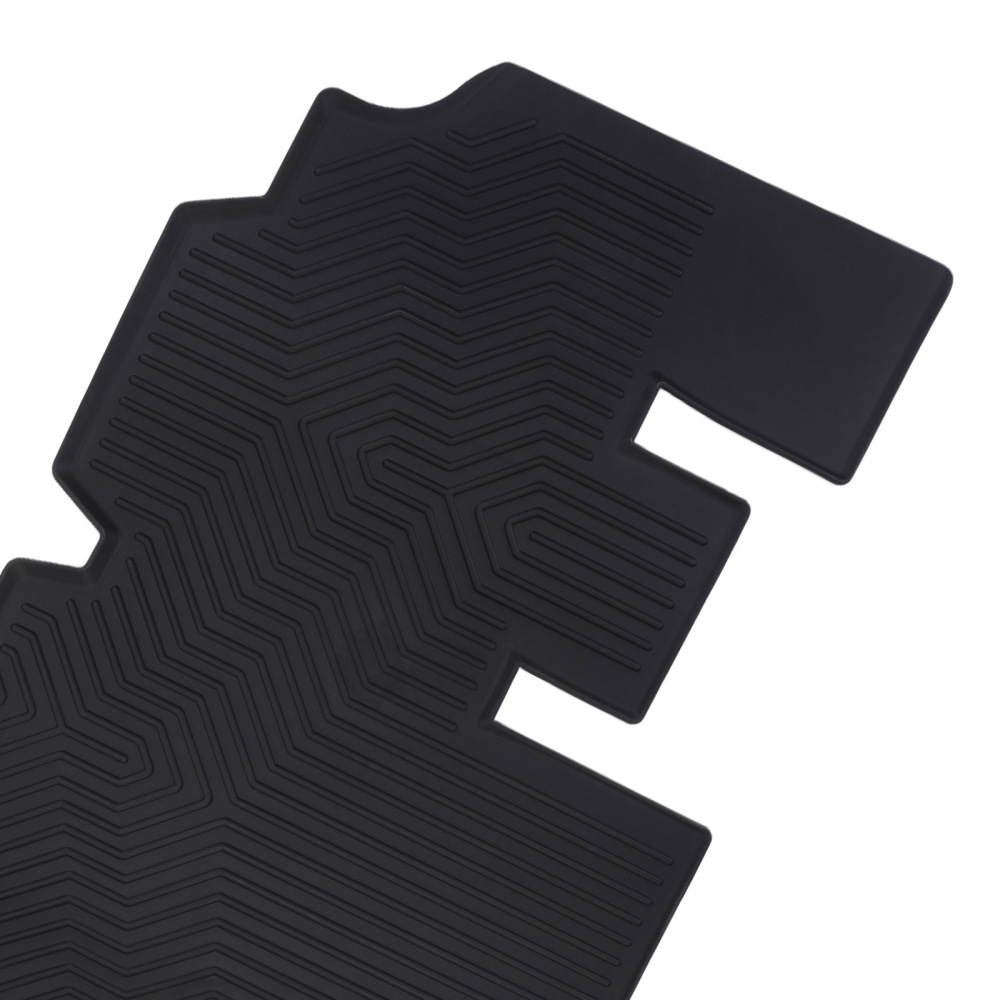 All Weather Floor Liners compatible for Chrysler Pacifica 2017-2025 TPE Black Car Mat
