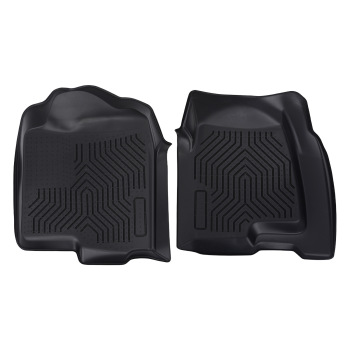 All Weather Floor Mats compatible for Silverado GMC Sierra 1500 2500 99-07 Extended Cab TPE