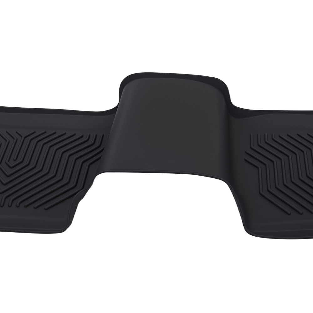 All Weather Floor Mats compatible for Silverado GMC Sierra 1500 2500 99-07 Extended Cab TPE