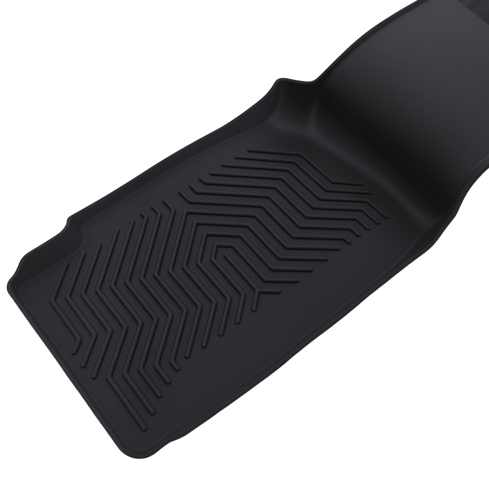 All Weather Floor Mats compatible for Silverado GMC Sierra 1500 2500 99-07 Extended Cab TPE