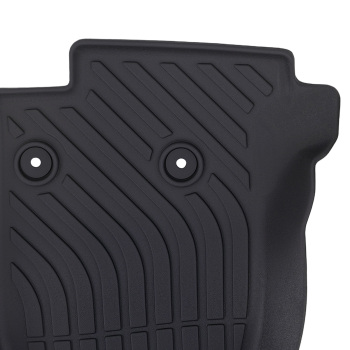 All-Weather Floor Mats Liner compatible for Cadillac CT5 2020-2025 TPE Rubber Waterproof