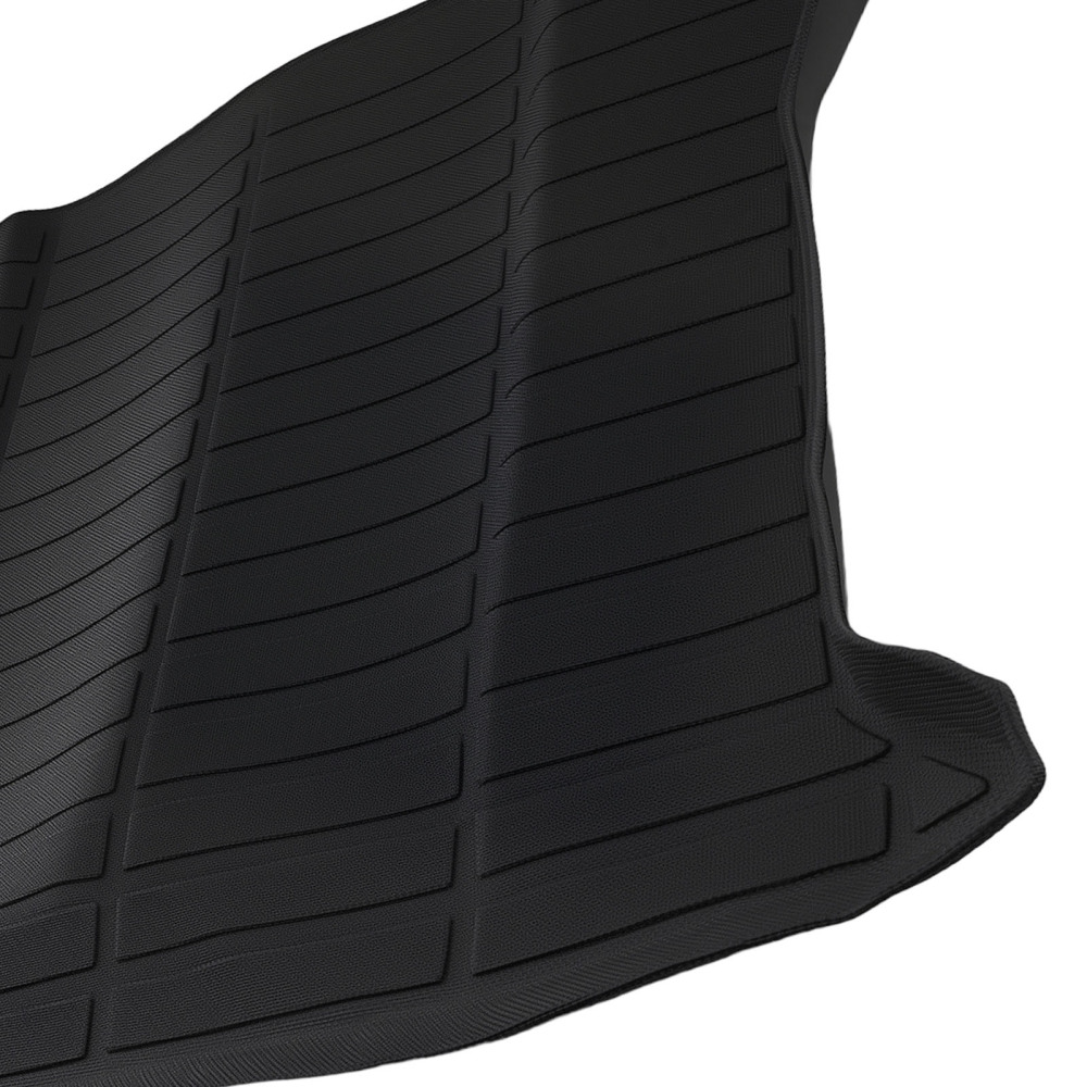 All Weather Trunk Bed Mat compatible for Cadillac XT5 2017-2025 TPE Black Waterproof