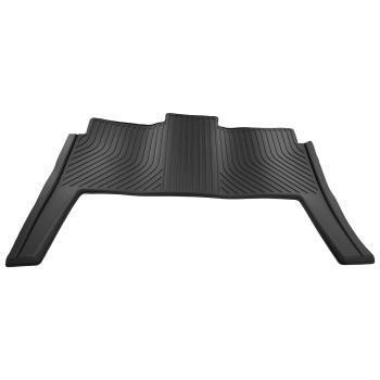 All Weather Floor Mat Set compatible for Dodge Grand Caravan 2008-2020 TPE Black Car Mat