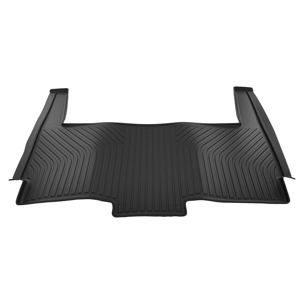 All Weather Floor Mat Set compatible for Dodge Grand Caravan 2008-2020 TPE Black Car Mat