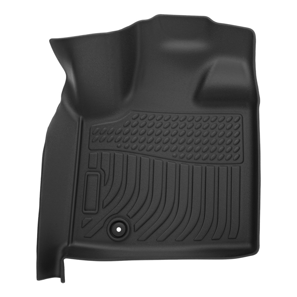 All Weather Floor Mat Set compatible for Dodge Grand Caravan 2008-2020 TPE Black Car Mat