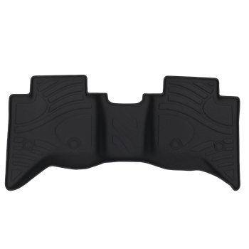 Floor Mats Liner compatible for Isuzu D-Max Dual Cab 2012-2020 Black Waterproof Floor Liner