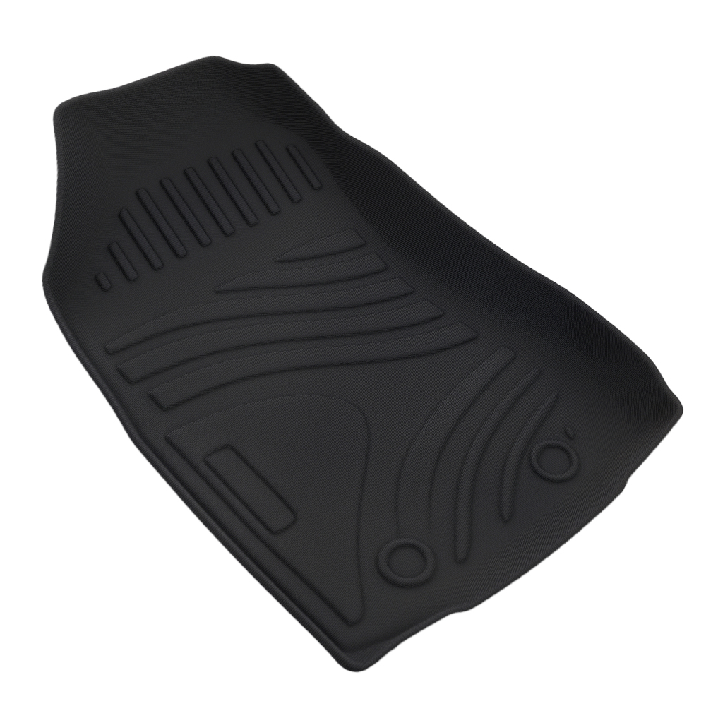 Floor Mats Liner compatible for Isuzu D-Max Dual Cab 2012-2020 Black Waterproof Floor Liner