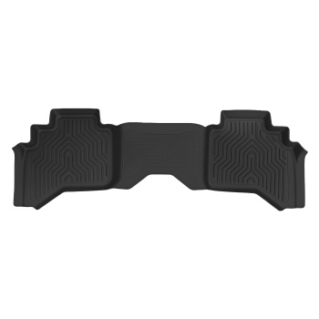Black Floor Mat Set compatible for Dodge Ram 1500 2500 3500 Quad Cab TPE 2002-2009