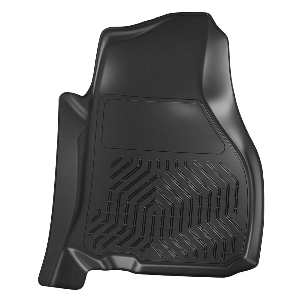 Black Floor Mat Set compatible for Dodge Ram 1500 2500 3500 Quad Cab TPE 2002-2009
