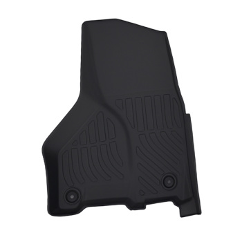 All-Weather Floor Mats compatible for Dodge Ram 1500 Quad Cab 2012-2023 Black TPE Set