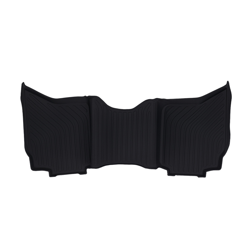 All-Weather Floor Mats compatible for Dodge Ram 1500 Quad Cab 2012-2023 Black TPE Set