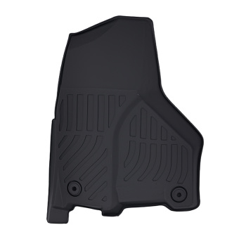 All-Weather Floor Mats compatible for Dodge Ram 1500 Quad Cab 2012-2023 Black TPE Set
