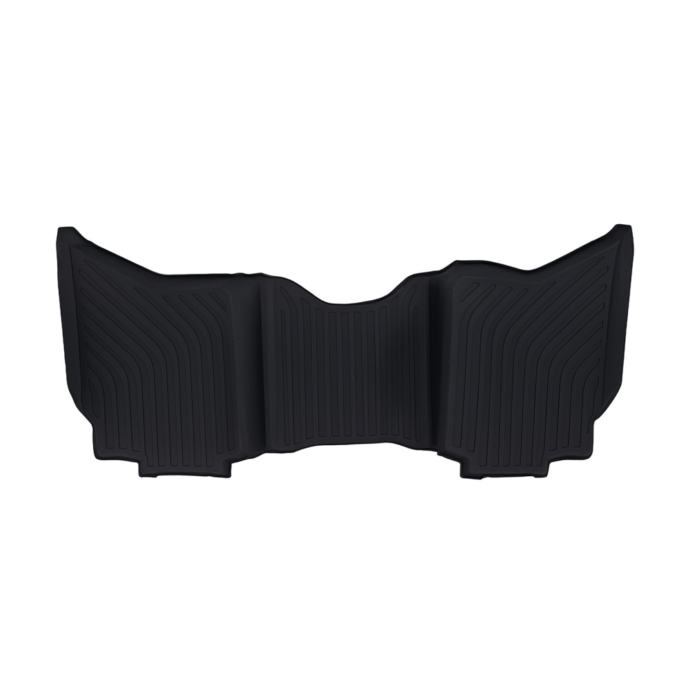 All-Weather Floor Mats compatible for Dodge Ram 1500 Quad Cab 2012-2023 Black TPE Set