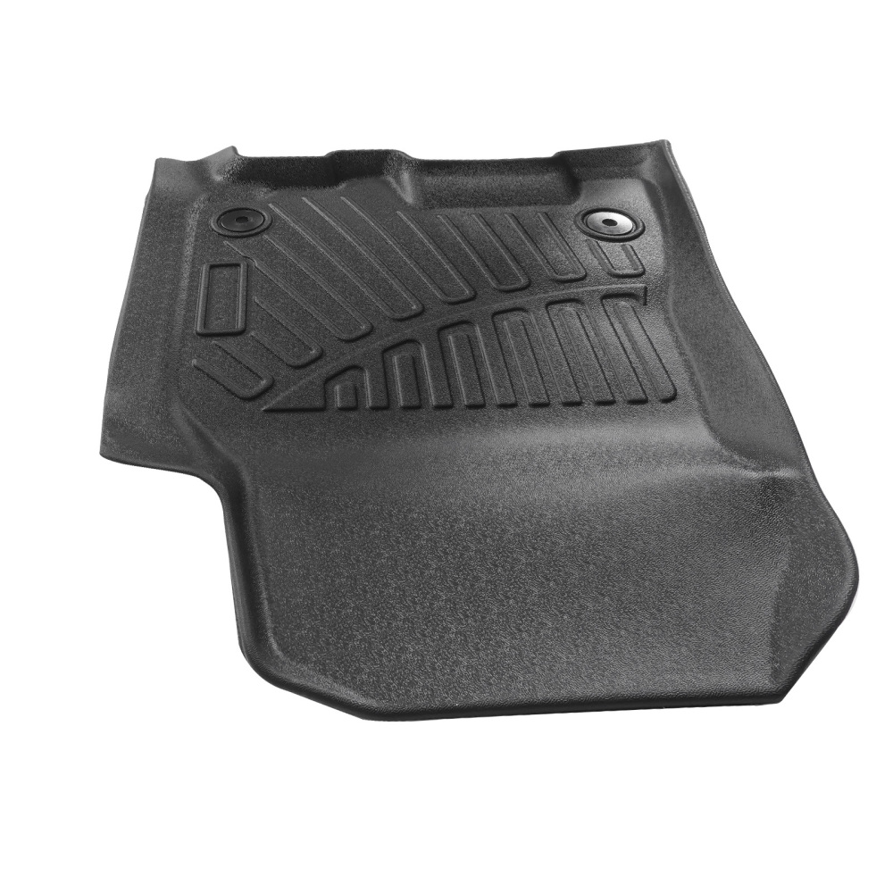 TPE Floor Mat Liners compatible for Dodge Ram 1500 Crew Cab 19-2024 All Weather Waterproof
