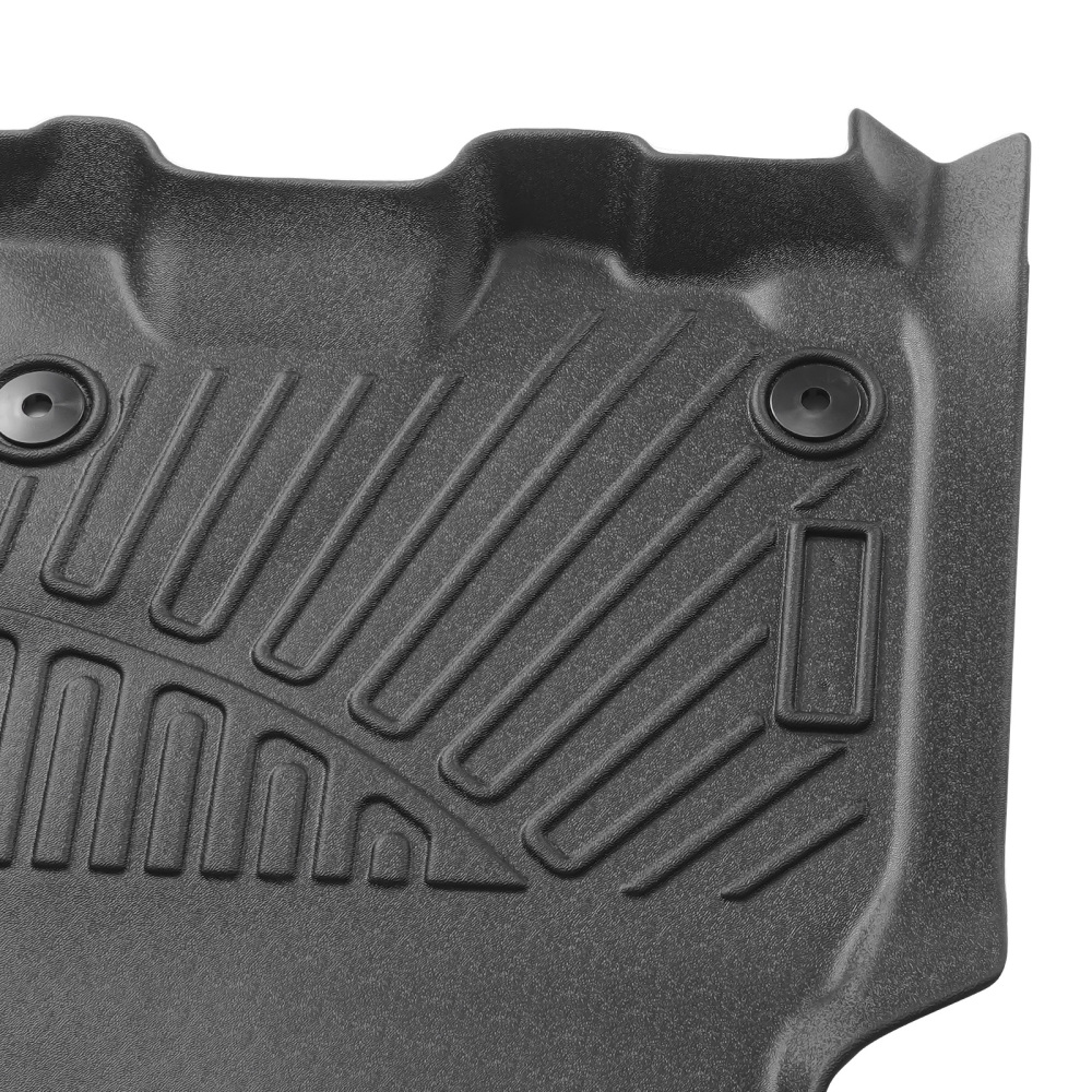 TPE Floor Mat Liners compatible for Dodge Ram 1500 Crew Cab 19-2024 All Weather Waterproof
