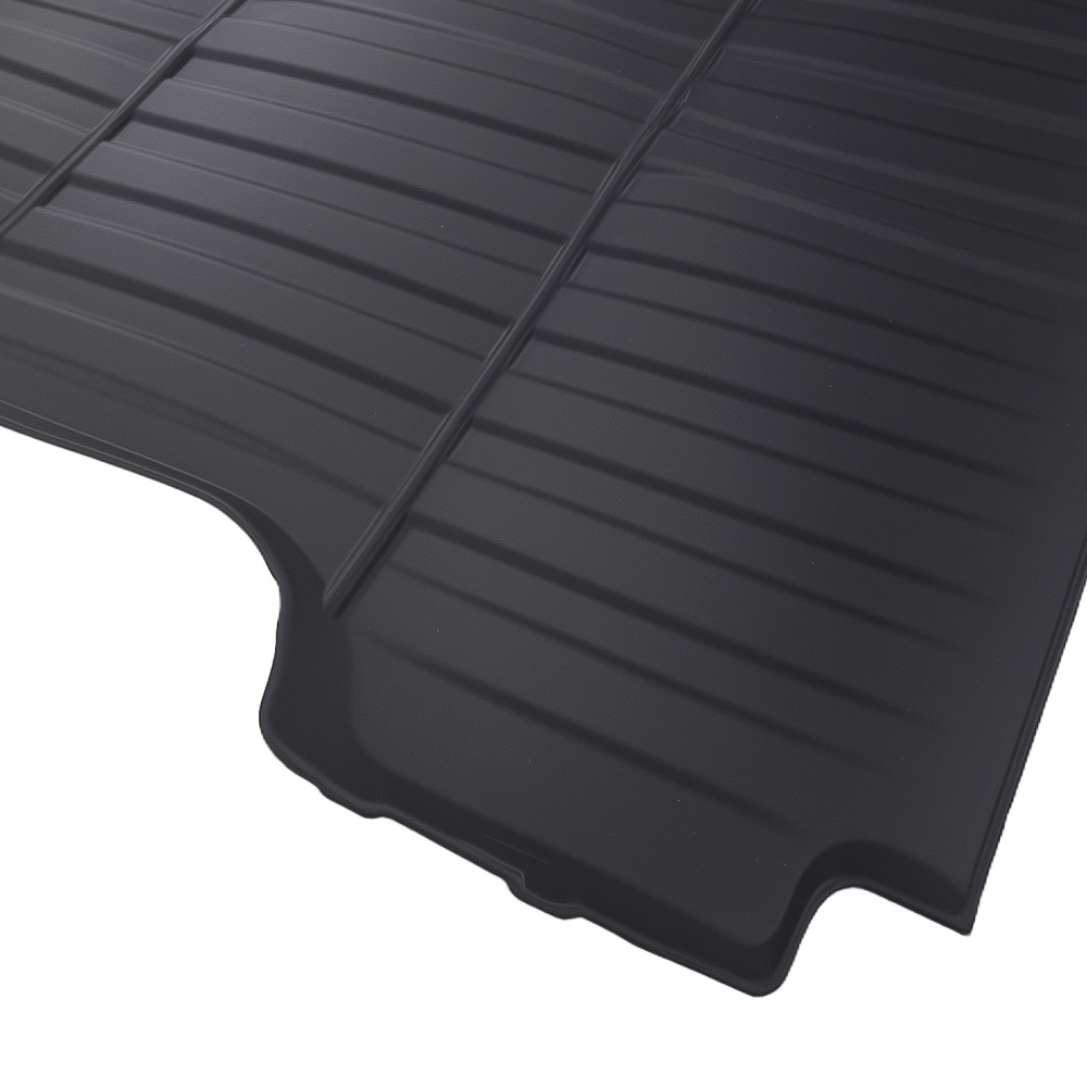 5.7 FT Trunk Bed Mat compatible for Dodge Ram 1500 2019-2025 TPE Black Anti-Slip Waterproof
