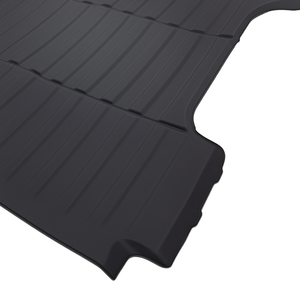 5.7 FT Trunk Bed Mat compatible for Dodge Ram 1500 2019-2025 TPE Black Anti-Slip Waterproof