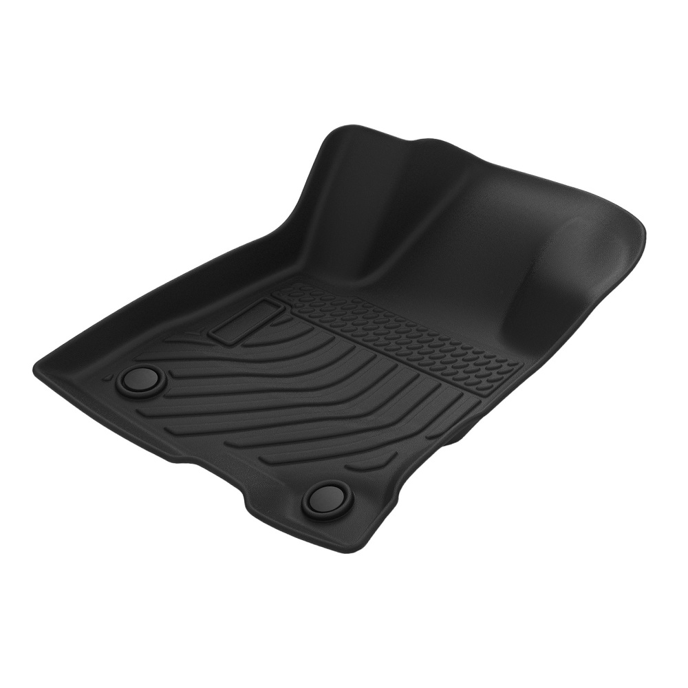 All Weather Black Floor Mats compatible for Ford Escape Hybrid 2020-2025 TPE Car Carpet