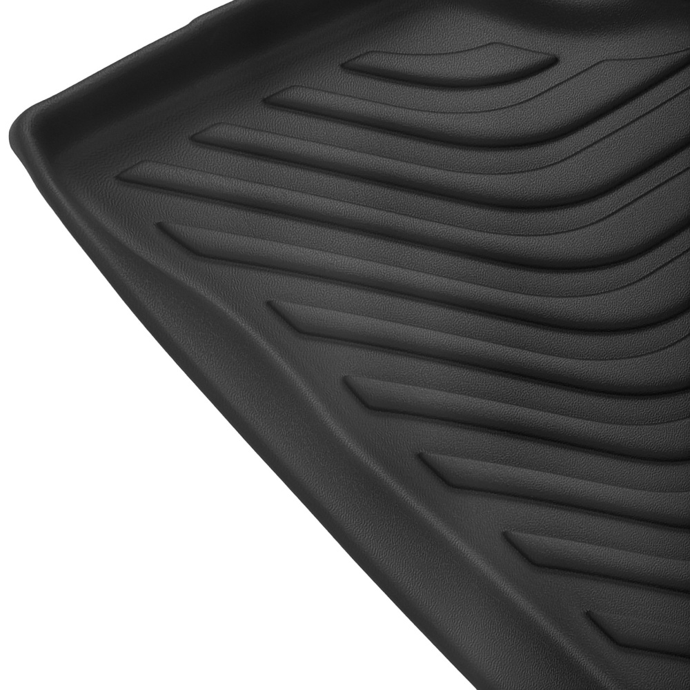 All Weather Black Floor Mats compatible for Ford Escape Hybrid 2020-2025 TPE Car Carpet