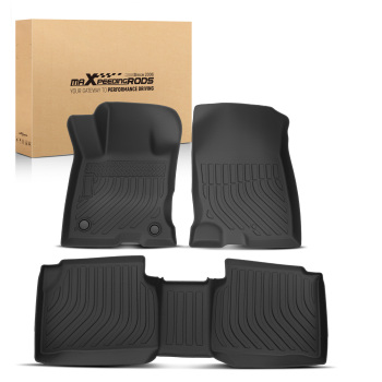 All Weather Black Floor Mats compatible for Ford Escape Hybrid 2020-2025 TPE Car Carpet