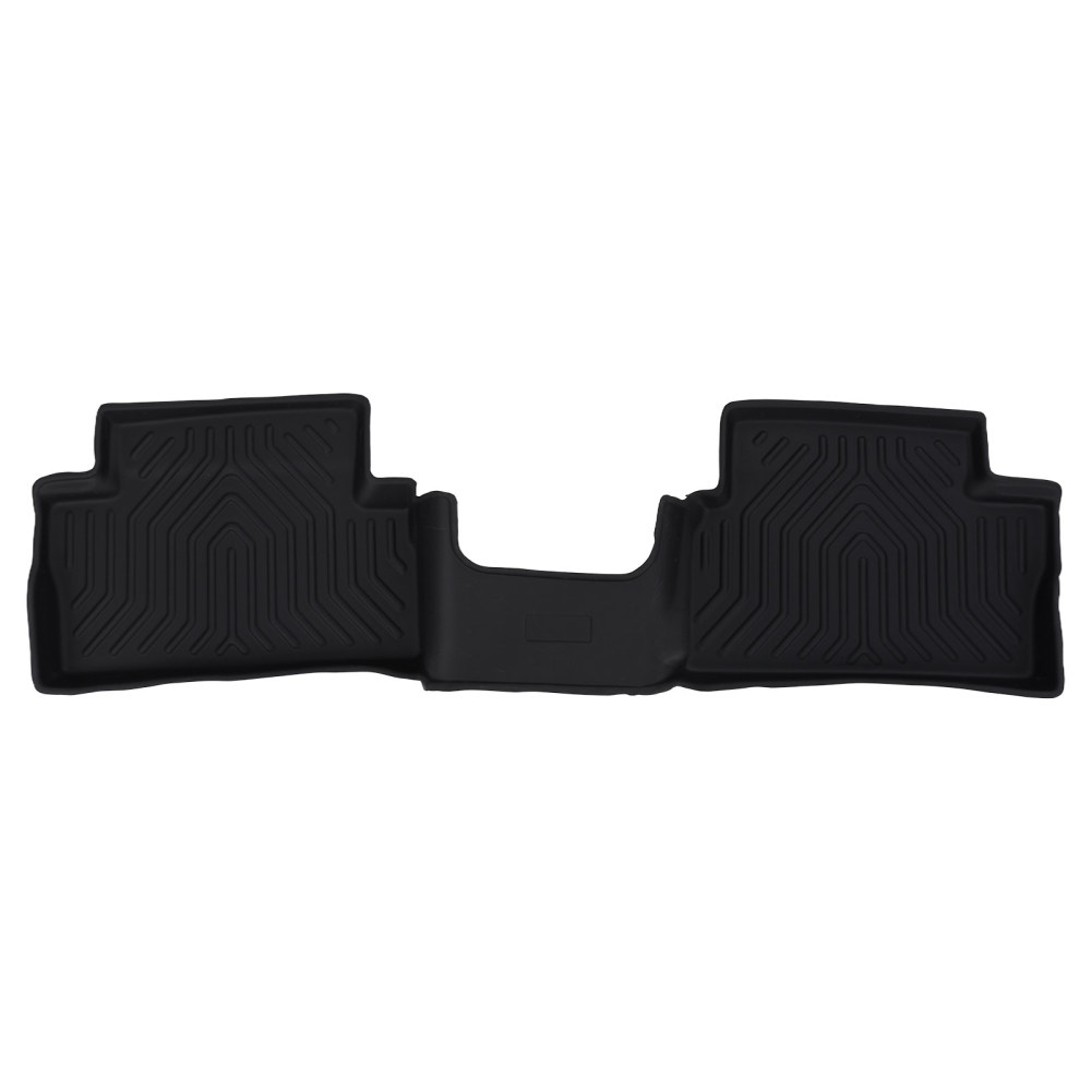 Black Carpet Floor Mats compatible for Ford Bronco 2 Door 2021-2025 TPE All Weather