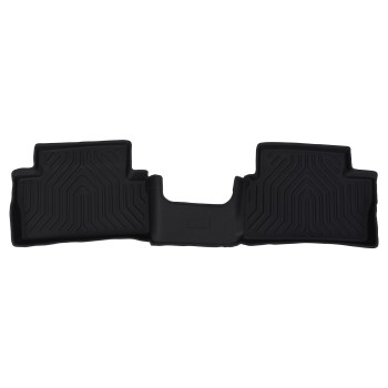 Black Carpet Floor Mats compatible for Ford Bronco 2 Door 2021-2025 TPE All Weather