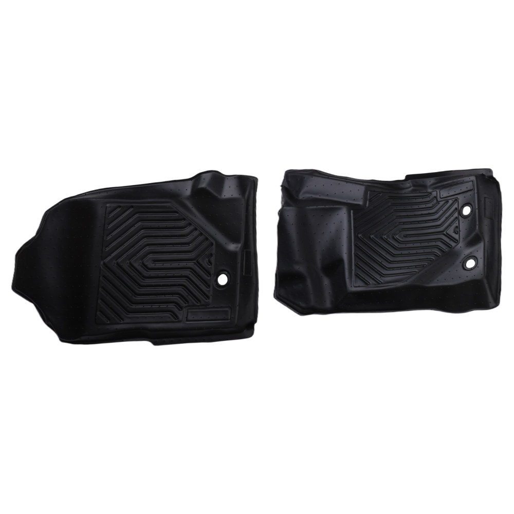 Black Carpet Floor Mats compatible for Ford Bronco 2 Door 2021-2025 TPE All Weather