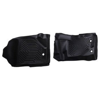 Black Carpet Floor Mats compatible for Ford Bronco 2 Door 2021-2025 TPE All Weather