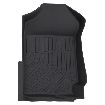 All Weather Black Floor Mats compatible for Ford Everest 2015-2022 TPE Rubber Waterproof