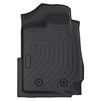 All Weather Black Floor Mats compatible for Ford Everest 2015-2022 TPE Rubber Waterproof