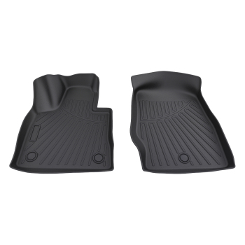 6 compatible for Seat Floor Mats compatible for Ford Explorer 2020-2025 TPE Rubber All-Weather Waterproof