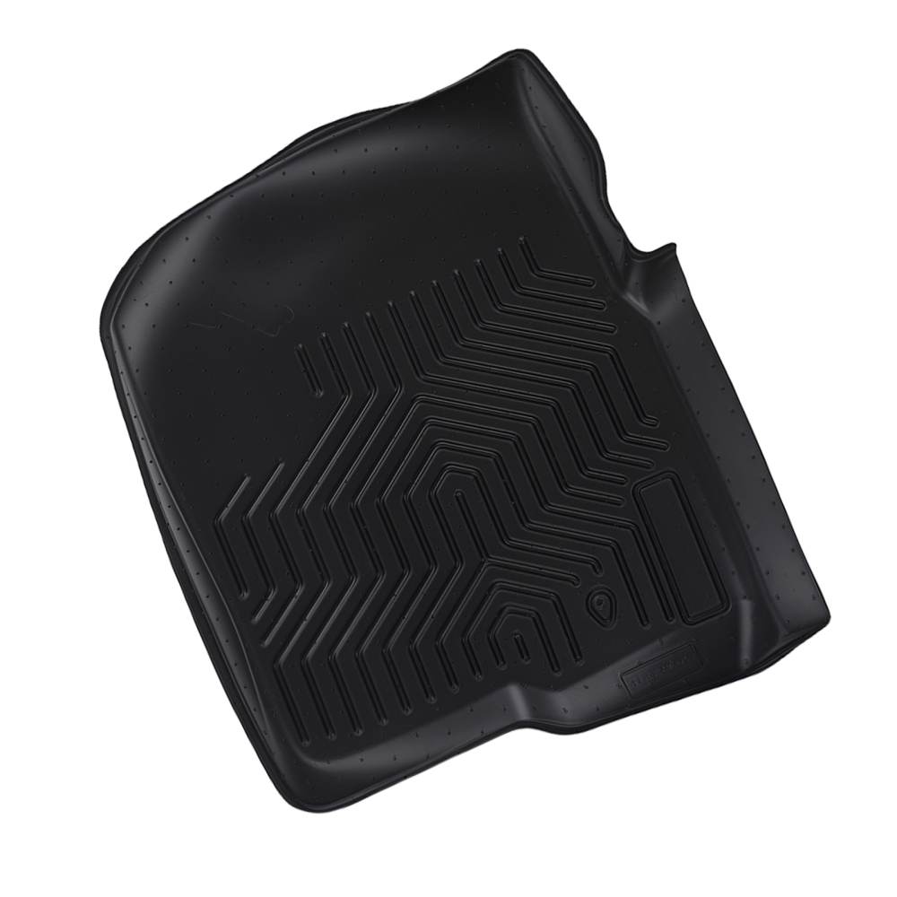 All Weather Floor Mat Set compatible for Ford F-150 Super Crew Cab 2004-2008 Black
