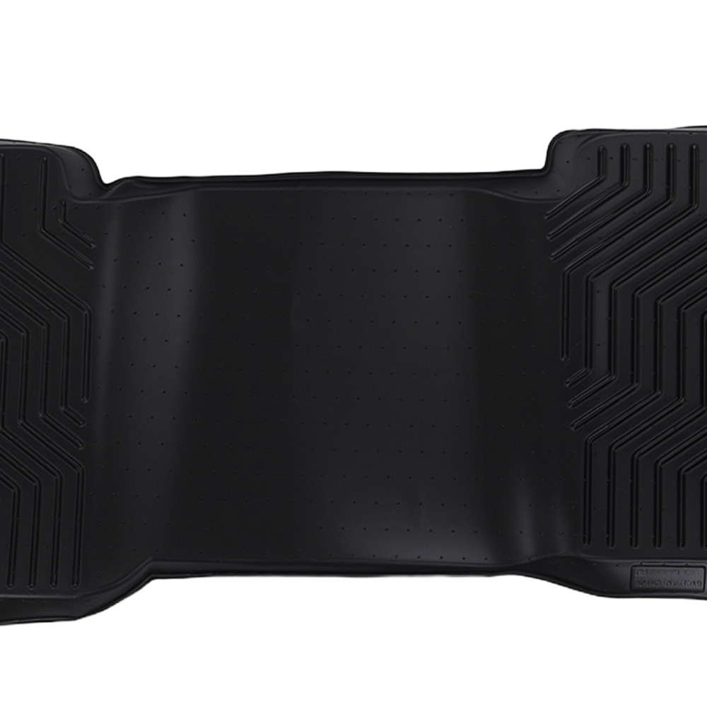 All Weather Floor Mat Set compatible for Ford F-150 Super Crew Cab 2004-2008 Black