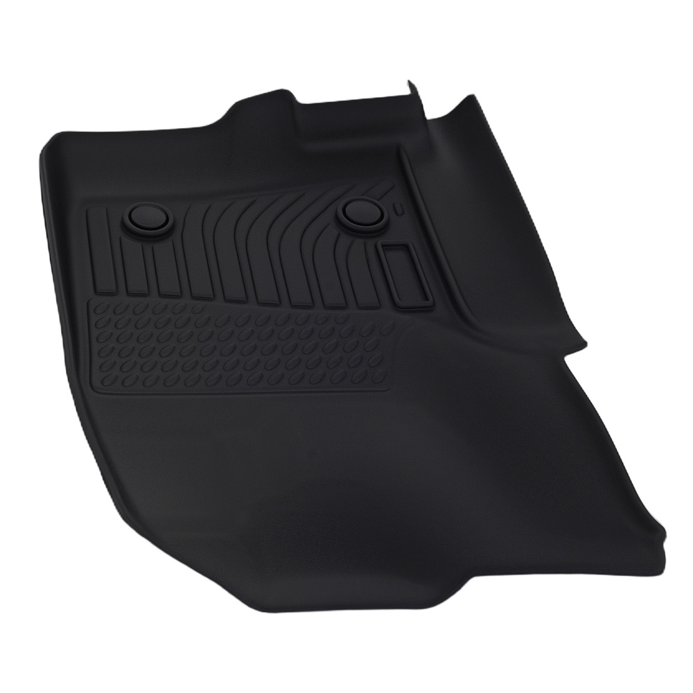 All-Weather Floor Mats compatible for Ford F-250/F-350/F-450 Crew Cab 2012-16 Black