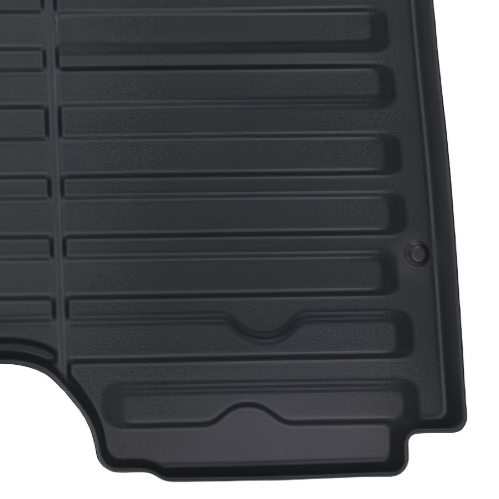 6.8FT TPE Trunk Bed Mat compatible for Ford F250/F350/F450 Super Duty 2017-2024 Black