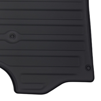 6.8FT TPE Trunk Bed Mat compatible for Ford F250/F350/F450 Super Duty 2017-2024 Black