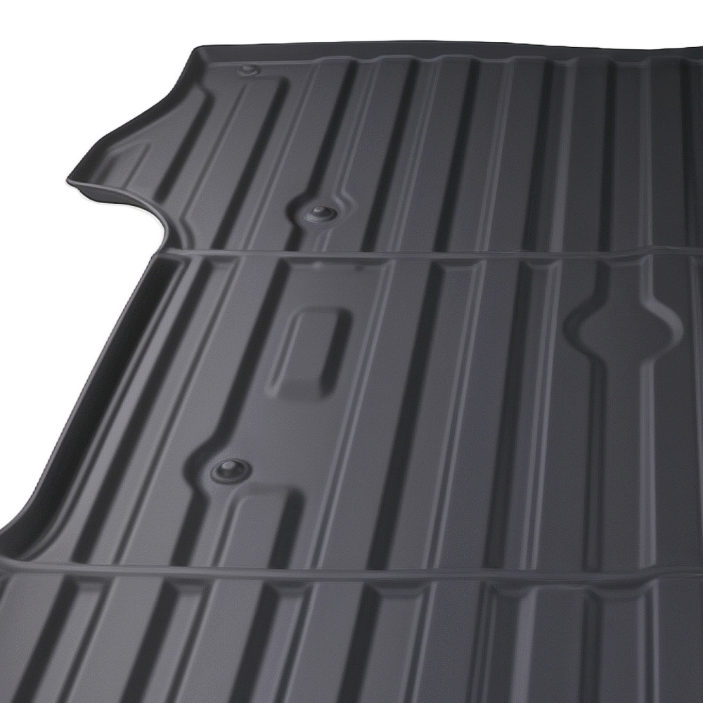 6.8FT TPE Trunk Bed Mat compatible for Ford F250/F350/F450 Super Duty 2017-2024 Black